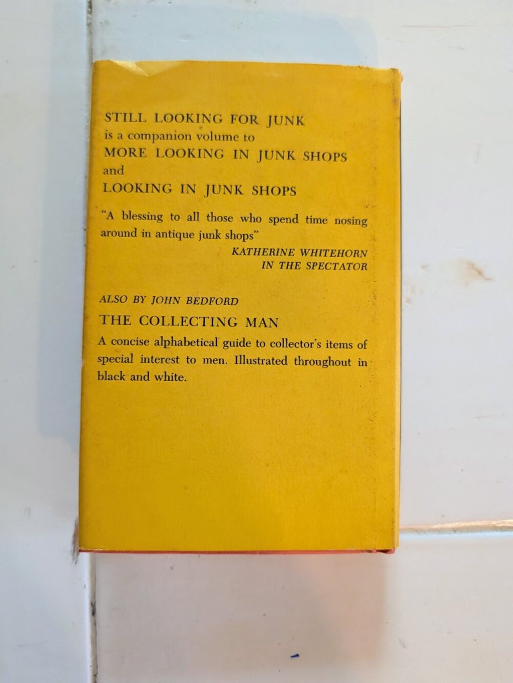 VTG 1970 Still Looking for Junk John Bedford HC/DJ First American Edition - Picture 3 of 9